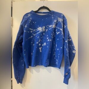 Champion tie dye crew neck